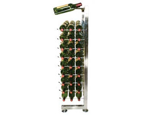 Vintage View 3 Ft. Half Island Display Wine Rack