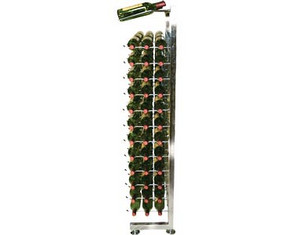 Vintage View 4 Ft. Half Island Display Wine Rack