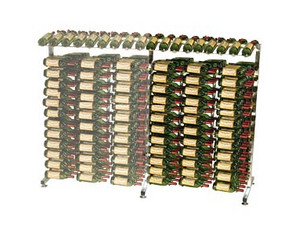 Vintage View 4 Ft. Island Display Rack Extension Wine Rack