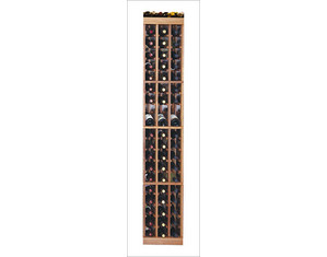 Wine Cellar Innovations 3 Column Individual with Display Wine Rack - Fast FREE FedEx Shipping!