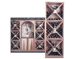 Wine Cellar Innovations Diamond Cubes Wine Rack - Fast FREE FedEx Shipping!