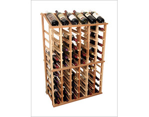 Wine Cellar Innovations Individual Half Height w/ Display Row Wine Rack - Fast FREE FedEx Shipping!