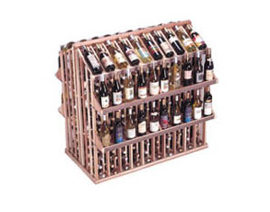 Wine Cellar Innovations Island with 4 Display Shelves Wine Rack