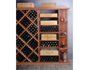 Wine Cellar Innovations Rectangular Bin and Case Wine Rack - Fast FREE FedEx Shipping!