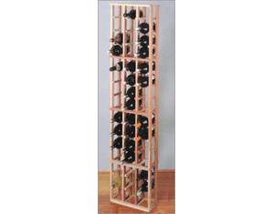 Wine Cellar Innovations Super Premium Redwood 48 Individual Magnum Bottles - Fast FREE FedEx Shipping!