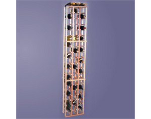 Wine Cellar Innovations Super Premium Redwood 63 Individual Bottle Rack
