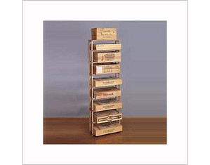 Wine Cellar Innovations Super Premium Redwood Wood Case Rack for 108 Bottles