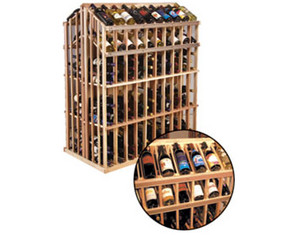 Wine Cellar Innovations Two Tier Island Wine Rack - Fast FREE FedEx Shipping!