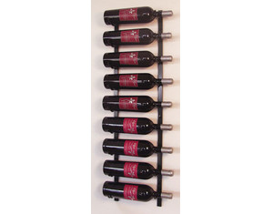 Vintage View Magnum 9-Bottle Wall Mounted Wine Rack