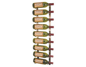 Vintage View 9-Bottle Wall Mounted Wine Rack