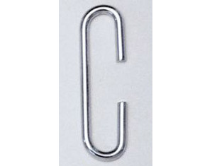 Concept Housewares C Hanging Links - 8 Pack Chrome Plated Steel - Fast FREE FedEx Shipping!