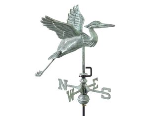 Good Directions Blue Heron Cottage Weathervane