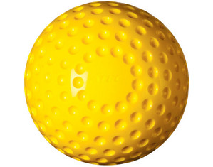 ATEC Tuffy Dimpled Regular Yellow Softballs Dozen