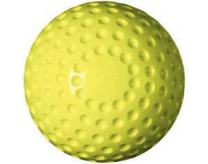 ATEC Tuffy Dimpled Supersoft Optic Yellow Softballs Dozen - Fast FREE FedEx Shipping!