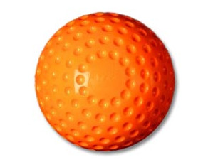 ATEC Tuffy Dimpled Supersoft Orange Baseballs Dozen - Fast FREE FedEx Shipping!