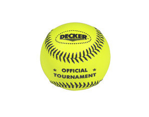 Decker OAL Optic Yellow Cover Baseball - Fast FREE FedEx Shipping!