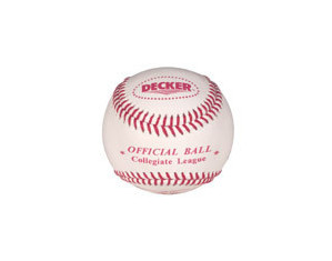 Decker Professional/Collegiate Baseball - Fast FREE FedEx Shipping!