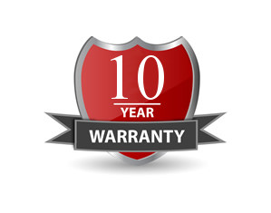 10 Year Warranty