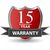 15 year Warranty