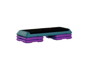 The Step Original Health Club Step Teal/Purple