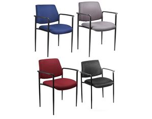Boss Chair B9503 Stackable Chair With Arms