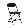 Save  on 500 LB HERCULES Black Plastic Folding Chair at The Chair Superstore
