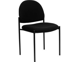 Flash Furniture Comfortable Stackable Steel Side Chair