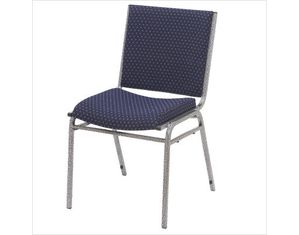 National Public Seating Heavy Duty Fabric Padded Stack Chair