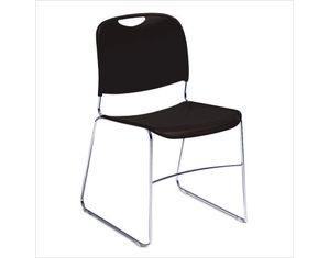 National Public Seating Hi-Teach Ultra-Compact Plastic Stack Chair