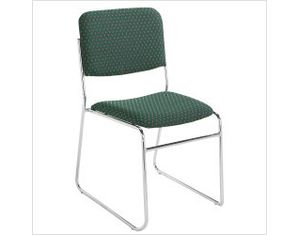 National Public Seating Signature Fabric Padded Stack Chair