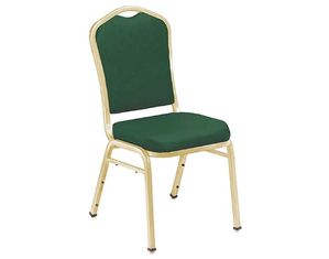National Public Seating Silhouette Vinyl Padded Stack Chair