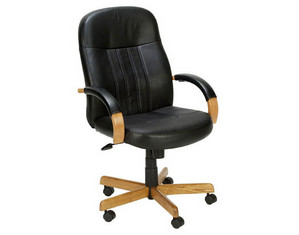 Boss Chair B8376 Leather High Back Executive Chair - Fast FREE FedEx Shipping!