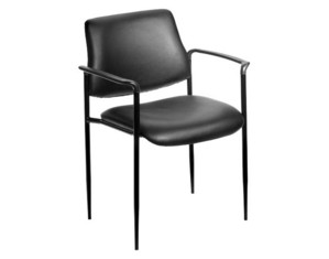 Boss Chair B9503CS Fabric Caressoft Stackable Chair