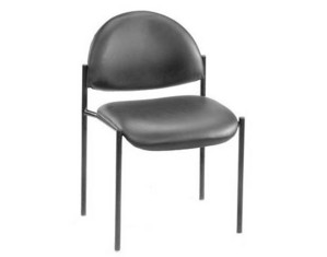 Boss Chair B9505CS Fabric Caressoft Stackable Chair - Fast FREE FedEx Shipping!