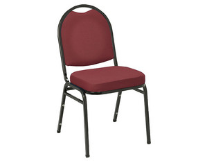 KFI Seating Black Stacker Chair - Fast FREE FedEx Shipping!