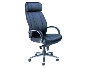 Mayline Group Mercado Leather Optima High Back Chair