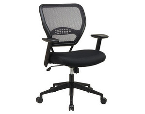 Office Star Air Grid Back Deluxe Task Chair with Mesh Seat - Fast FREE FedEx Shipping!