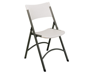 Office Star PC02 Resin Folding Chair - Set of 4 Chair