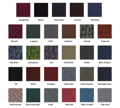 Available A Grade Cushion Colors