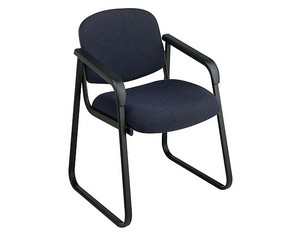 Office Star V4410 Deluxe Sled Base Arm Chair - Fast FREE FedEx Shipping!