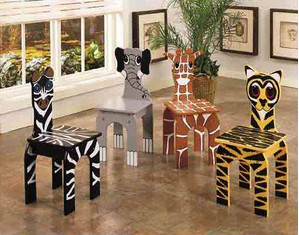 Powell Animal Kids Chairs