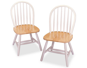 Winsome 53999 Windsor Chairs - Set Of 2 - Fast FREE FedEx Shipping!