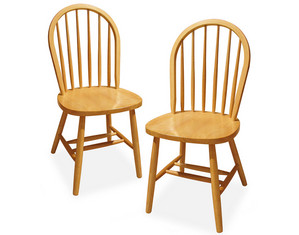 Winsome Windsor Chairs - Set Of 2