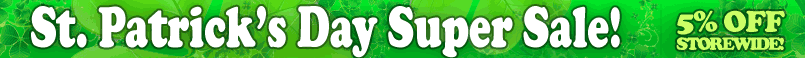 St. Patrick Day Super Sale!
